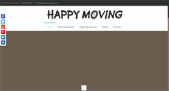 Desktop Screenshot of happymovingllc.com