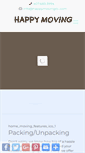 Mobile Screenshot of happymovingllc.com