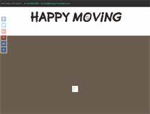 Tablet Screenshot of happymovingllc.com